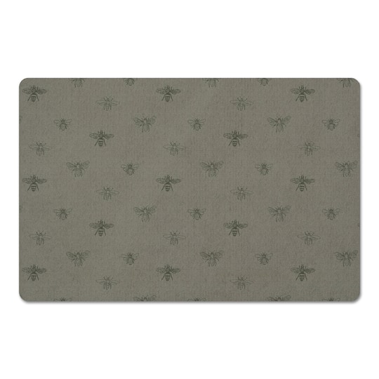 Delicate Bee Pattern Floor Mat